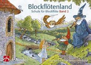 Vorderes Coverbild Blockflötenland Band 2