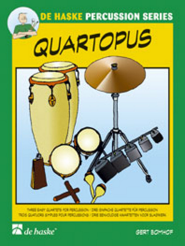 Vorderes Coverbild Quartopus - 3 einfache Quintette