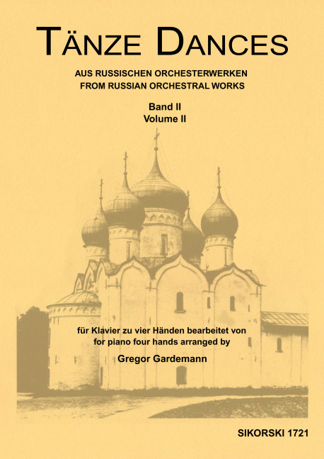 Vorderes Coverbild Tänze aus russischen