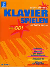 Vorderes Coverbild Klavierspielen einfach super (+CD)
