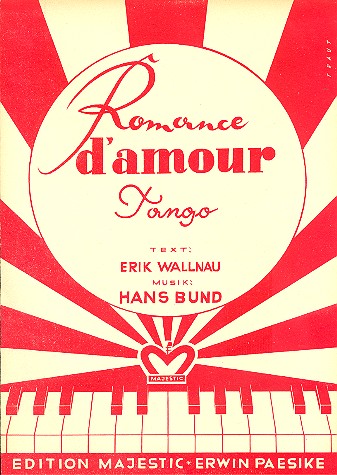 Vorderes Coverbild Romance d'amour: Tango