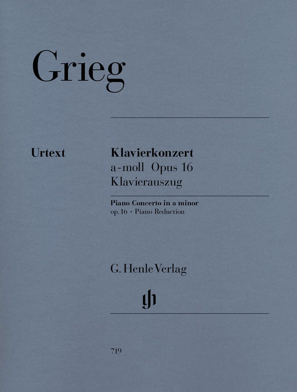 Vorderes Coverbild Konzert a-Moll op.16