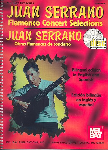 Vorderes Coverbild Juan Serrano Flamenco concert selections (+online access)