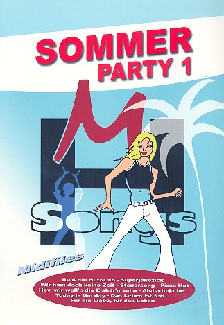 Vorderes Coverbild Sommerparty Band 1: 10 Hits