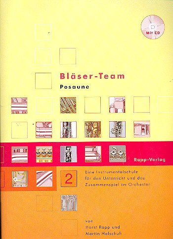 Vorderes Coverbild Bläser-Team Band 2 (+CD) Posaune