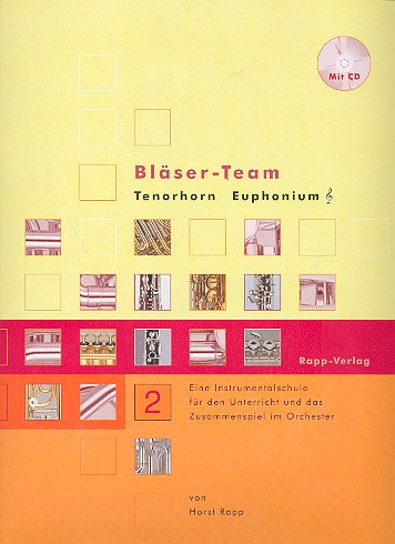 Vorderes Coverbild Bläser-Team Band 2 (+CD)