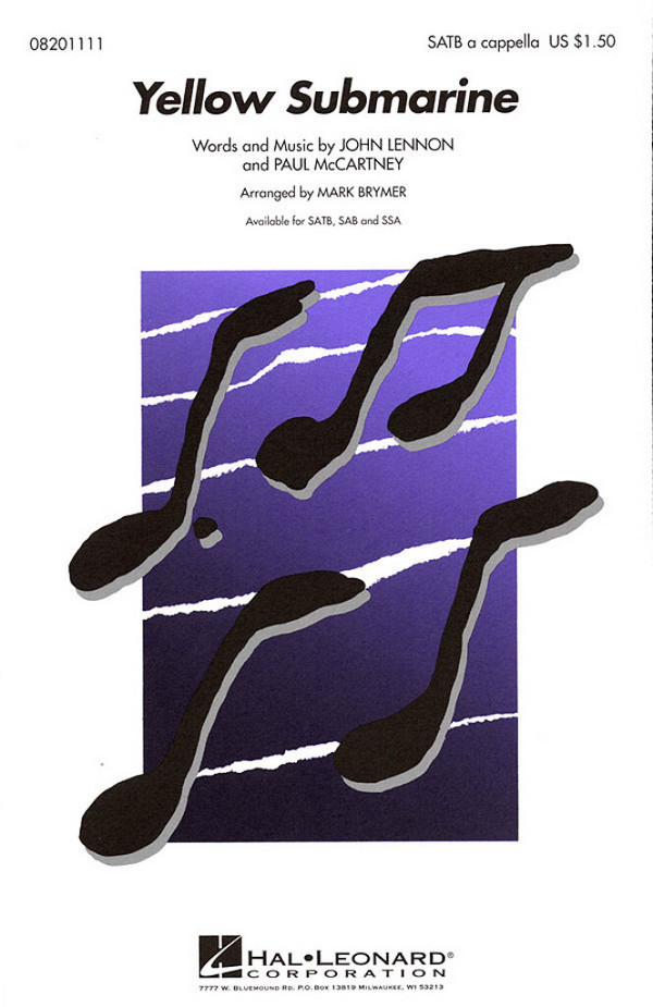 Vorderes Coverbild Yellow Submarine