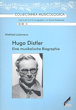 Vorderes Coverbild Hugo Distler Eine musikalische biographie