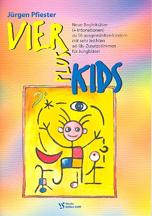 Vorderes Coverbild Vier Plus Kids