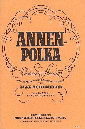 Vorderes Coverbild Annen-Polka für Orchester