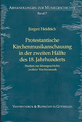 Vorderes Coverbild Protestantische Kirchenmusik-