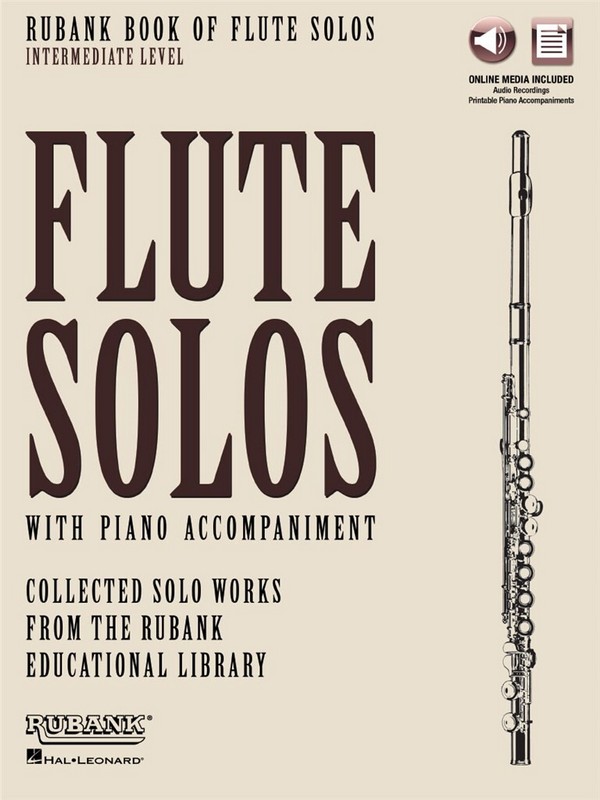 Vorderes Coverbild Flute Solos - intermediate Level