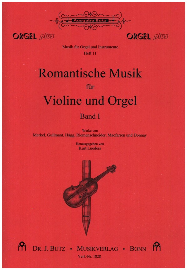 Vorderes Coverbild Romantische Musik Band 1