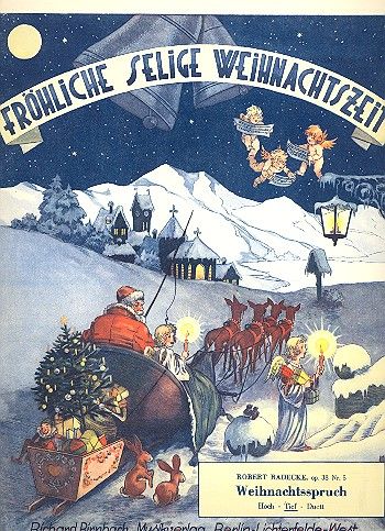 Vorderes Coverbild Weihnachtsspruch op.38,5