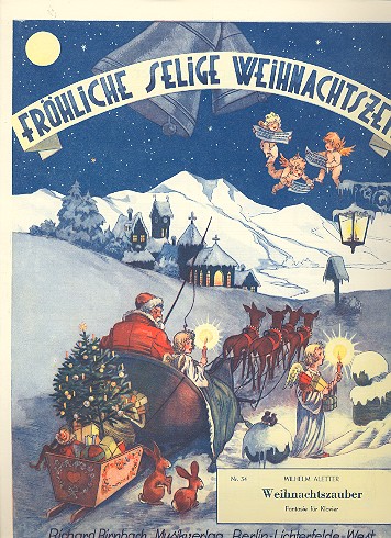 Vorderes Coverbild Weihnachtszauber Fantasie