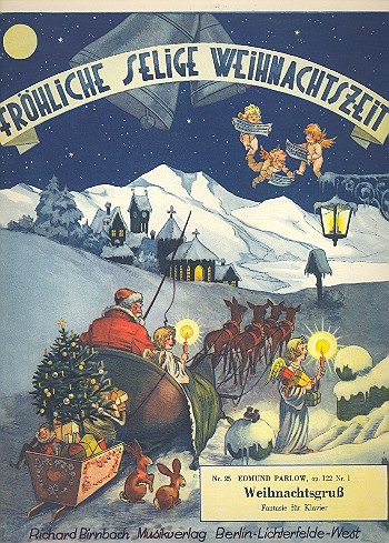 Vorderes Coverbild Weihnachtsgruß op.122,1