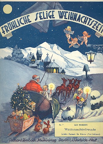 Vorderes Coverbild Weihnachtsfreude - Leichte Fantasie
