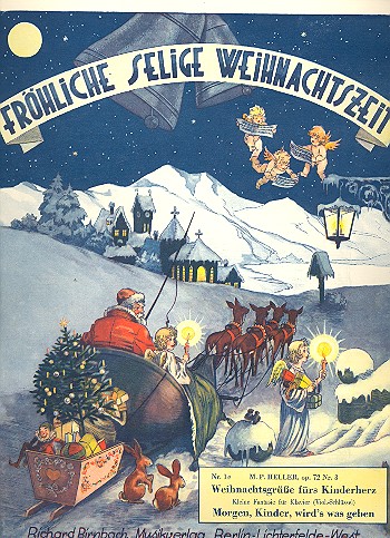 Vorderes Coverbild Morgen Kinder wird's was geben