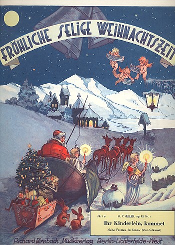 Vorderes Coverbild Ihr Kinderlein kommet op.72,1