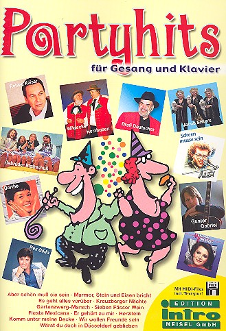 Vorderes Coverbild Partyhits (+ Mididisc):