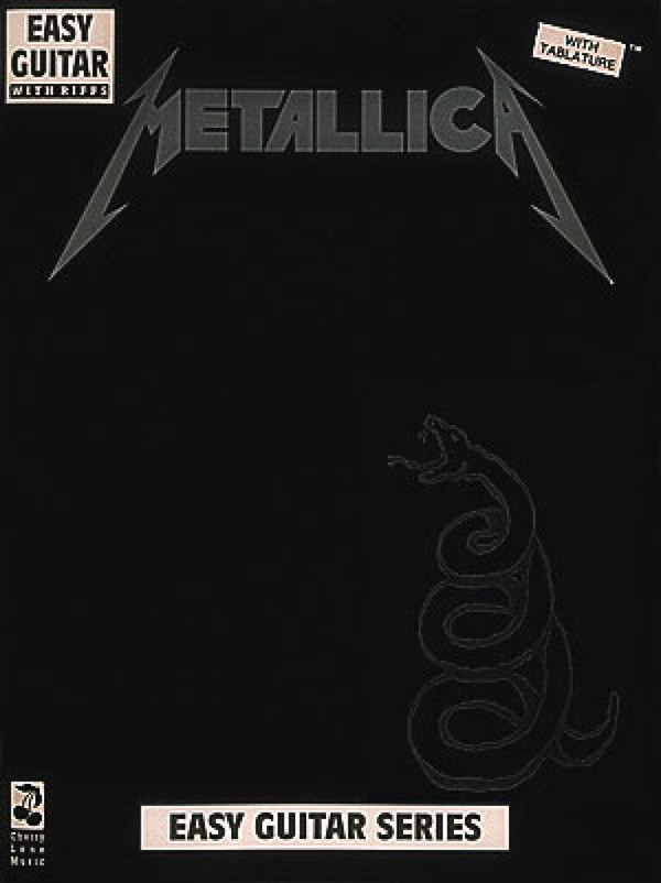 Vorderes Coverbild Metallica: Black Album