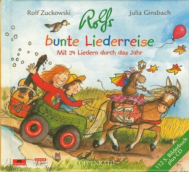 Vorderes Coverbild Rolfs bunte Liederreise (+CD)