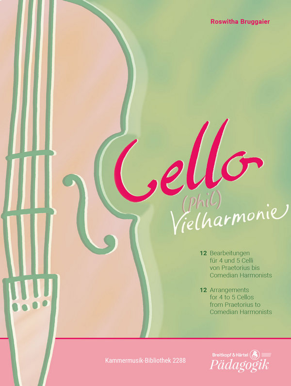 Vorderes Coverbild Cello Vielharmonie Band 1