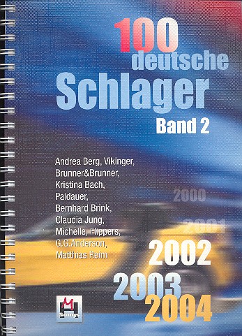 Vorderes Coverbild 100 deutsche Schlager Band 2