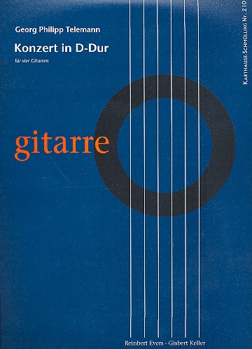 Vorderes Coverbild Konzert D-Dur 