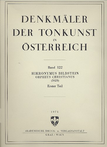 Vorderes Coverbild Orpheus Christianus Teil 1