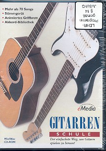 Vorderes Coverbild E-Media Gitarrenschule Band 1