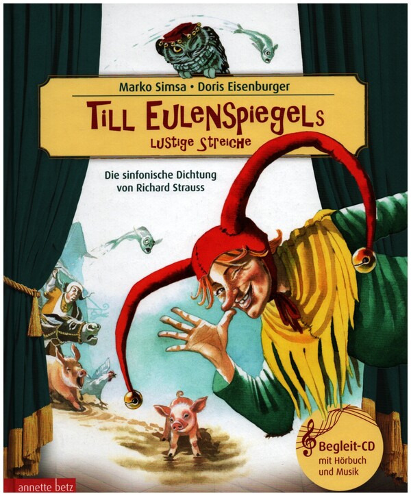 Vorderes Coverbild Till Eulenspiegels lustige Streiche (+CD)