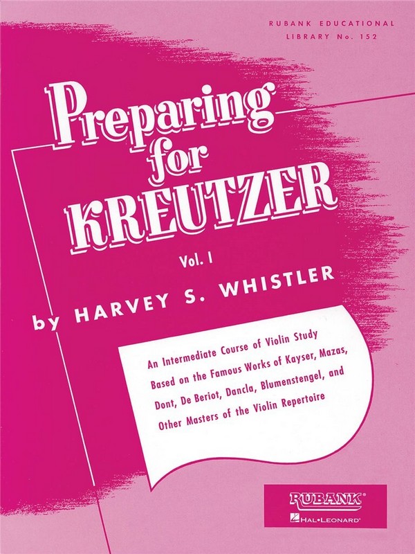 Preparing for Kreutzer vol.1