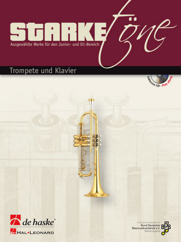 Vorderes Coverbild Starke Töne (+CD) für Trompete und Klavier