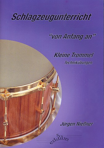 Vorderes Coverbild Schlagzeugunterricht von Anfang an
