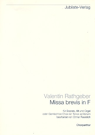 Vorderes Coverbild Missa brevis F-Dur für Frauenchor
