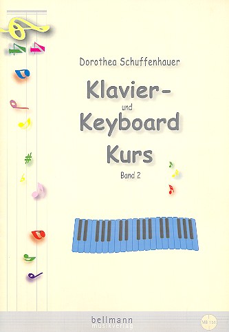 Vorderes Coverbild Klavier- und Keyboardkurs Band 2
