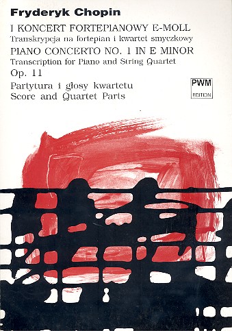 Vorderes Coverbild Piano concerto no.1 in E minor op.11