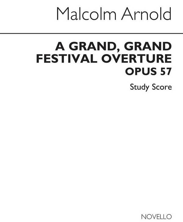 Vorderes Coverbild A grand festival overture for orchestra