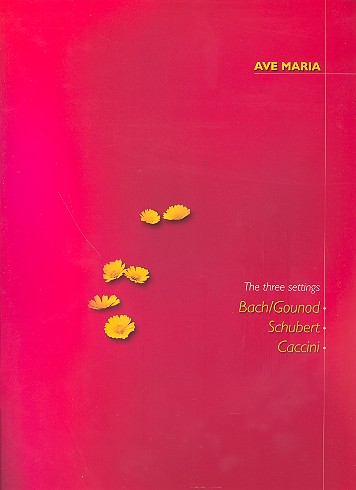 Vorderes Coverbild Ave Maria the 3 settings