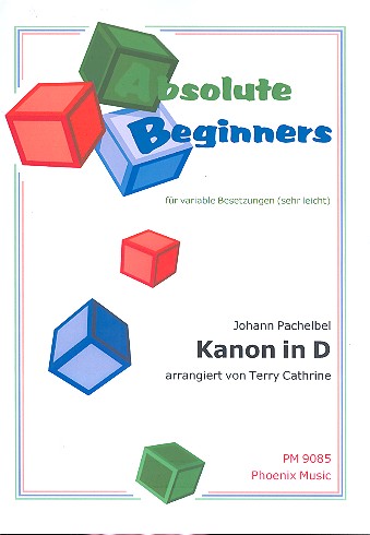 Vorderes Coverbild Kanon D-Dur für variable