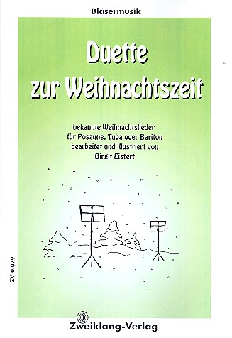Vorderes Coverbild Duette zur Weihnachtszeit