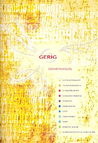 Katalog Gerig 2009