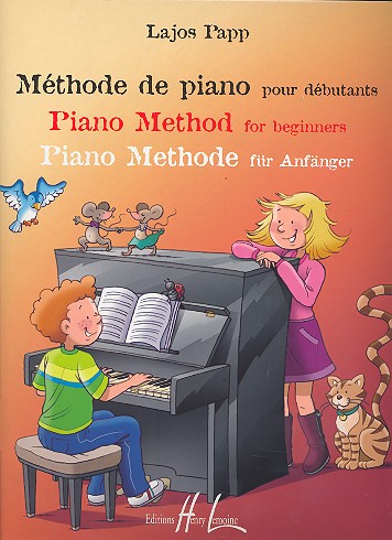 Vorderes Coverbild Méthode de piano pour débutants (fr/en/d)