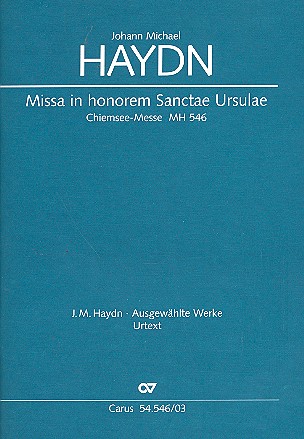 Vorderes Coverbild Missa in honorem Sanctae Ursulae MH546