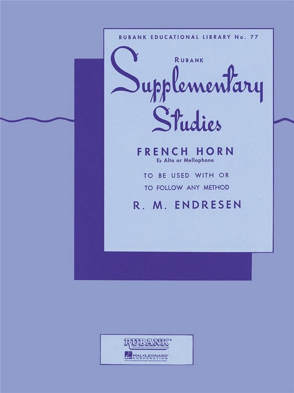 Vorderes Coverbild Supplementary studies
