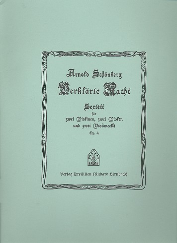 Vorderes Coverbild Verklärte Nacht op.4 für