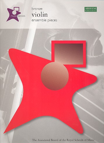 Vorderes Coverbild Bronze violin ensemble pieces (music medals)