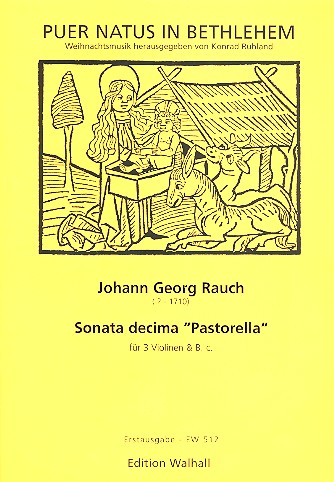 Vorderes Coverbild Sonata decima Pastorella