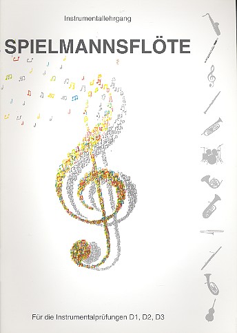 Vorderes Coverbild Instrumentallehrgang Spielmannsflöte